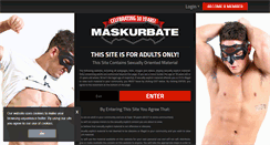 Desktop Screenshot of maskurbate.com
